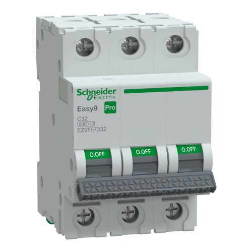SCHNEIDER EZ9F57332 - EASY9 PRO Kismegszakító, 3P, C, 32A