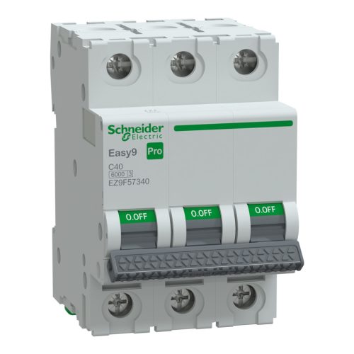 SCHNEIDER EZ9F57340 - EASY9 PRO Kismegszakító, 3P, C, 40A