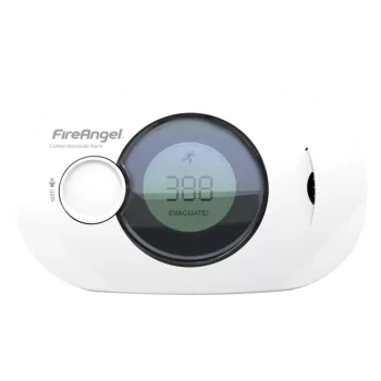   SOMOGYI ELEKTRONIC - FA3322-INT - FireAngel szén-monoxid vészjelző - LCD, CO