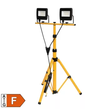   SOMOGYI ELEKTRONIC - FLL STAND 2/30 - LED fényvető, állványos, 2x30W, 4000 lm, IP65