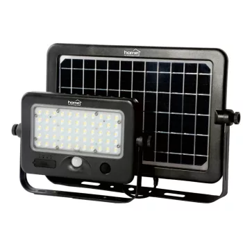   SOMOGYI ELEKTRONIC - FLP 1100 SOLAR - Szolár paneles LED reflektor, mozgásérzékelős 10 W 1100 LM