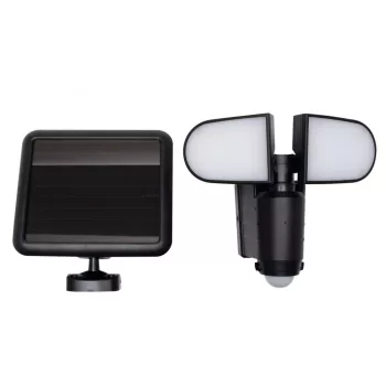   SOMOGYI ELEKTRONIC - FLP 5 SOLAR - Szolár paneles LED reflektor, mozgásérzékelős