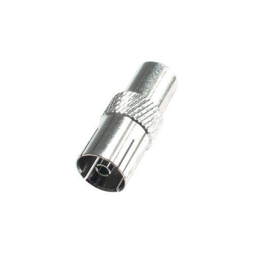 SOMOGYI ELEKTRONIC - FST 2X - Fém koax aljzat, RG6 kábelre tekerhető