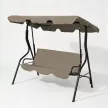 Kerti hintaágy - 170 x 110 x 153 cm - sötét bézs