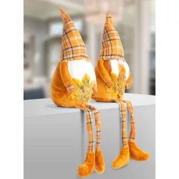 Halloween-i skandináv manó lábakkal - 50 cm - 2 féle
