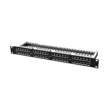   SCHRACK - preLink DC-Panel 19" 1U 48x RJ45 Cat.6a, AWG 24-22 - HEKPR648IB
