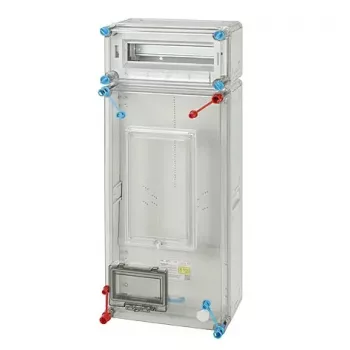   HENSEL 1/3F mérőszekrény 1xM63A szabadvezetéki +1x12modul felül 1-szintes 1 HB3012-U1(HEN24.E182)