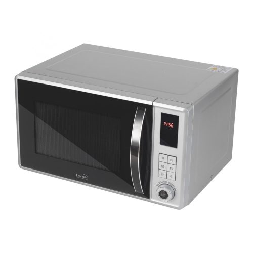 SOMOGYI ELEKTRONIC - HG MH 23 GR - Mikrohullámú sütő, grill funkcióval, digitális, ezüst, 800 W / 1000 W