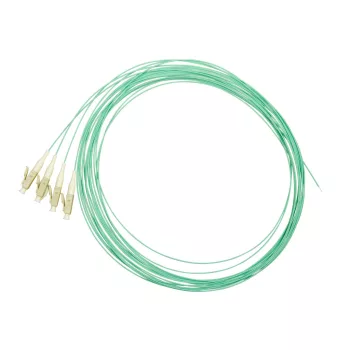   SCHRACK - Optikai pigtail, LC 50/125µm OM3, 2m, Easy Strip vízkék, 4db CLASSIC - HLP03L002E