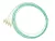SCHRACK - Optikai pigtail, LC 50/125µm OM3, 2m, Easy Strip vízkék, 4db CLASSIC - HLP03L002E