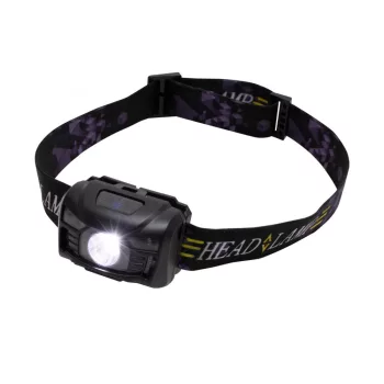   SOMOGYI ELEKTRONIC - HLP 7RP - LED-es, tölthető fejlámpa, PIR, 100 lumen