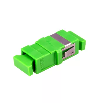   SCHRACK - Opt. toldó SC/APC simplex monomódusú karima nélkül zöld, ECO - HMOL000107