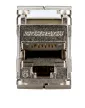 SCHRACK - TOOLLESS LINE aljzatmodul, RJ45, árnyékolt, Cat.6 (SFA) - HSEMRJ6GWS