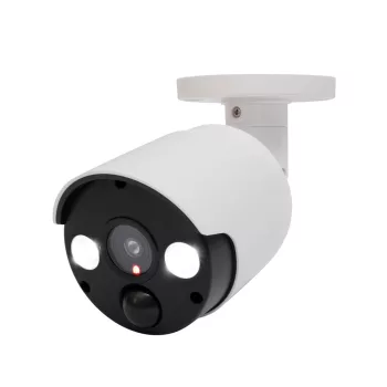   SOMOGYI ELEKTRONIC - HSK 140 - Kültéri álkamera lámpával, fehér