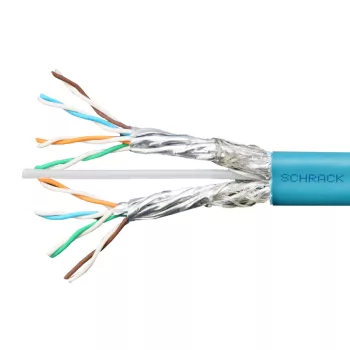   SCHRACK - S/FTP Cat.7 2x(4x2xAWG23/1), 1200MHz, LS0H-3, B2ca, 65% - HVSKT823BA