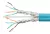 SCHRACK - S/FTP Cat.7 2x(4x2xAWG23/1), 1200MHz, LS0H-3, B2ca, 65% - HVSKT823BA