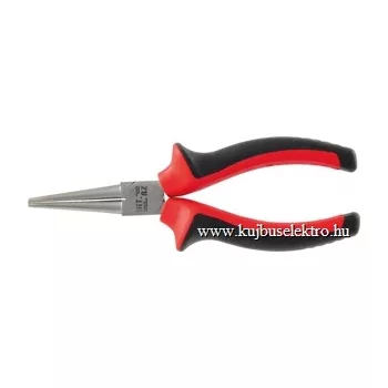 1207160 - Kerek csőrű fogó, szigetelt 160mm 2K