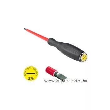   1301055 - Csavarhúzó, 1000V VDE, egyenes 5,5x125mm FII, SLIM