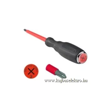 13022 - Csavarhúzó, 1000V VDE, PH 2x100mm FII, SLIM