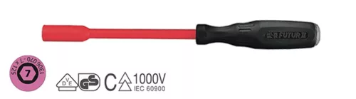 1306130 - Csavarhúzó, 1000V VDE, hatszög. 13mm FII
