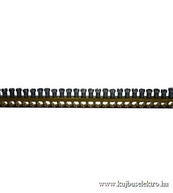 SCHRACK-IK020013 N sín, 25mm², 125A, 2.5-25mm² vezetékhez, 1m