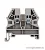 SCHRACK - Sorkapocs 2,5mm², AVK 2,5, szürke - IK600002--