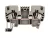 SCHRACK - Rugós kapocs YBK 4mm², szürke - IK610004--
