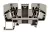 SCHRACK - Rugós kapocs YBK 10mm², szürke - IK610010--