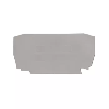SCHRACK - Véglap, YBK 2,5mm² szürke - IK610202--