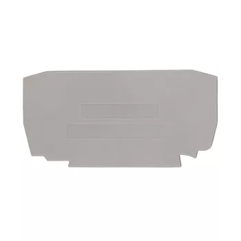 SCHRACK - Véglap, YBK 4mm² szürke - IK610204--