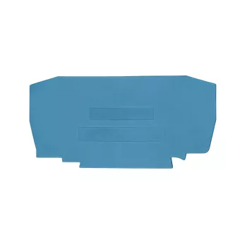 SCHRACK - Véglap YBK 6 rugós kapocshoz, kék - IK611206-A