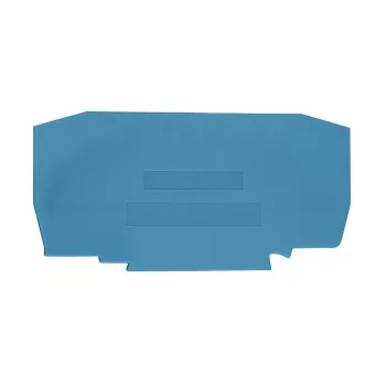 SCHRACK - Véglap YBK 10 rugós kapocshoz, kék - IK611210-A