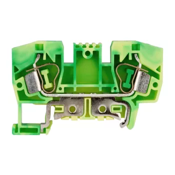   SCHRACK - Védővezető rugós kapocs 10mm²,  YBK 10T zöld/sárga - IK632010--