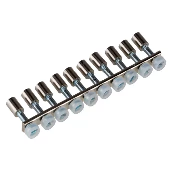 SCHRACK - Áthidaló 10 pólus / 2,5mm², PUK - IK680529--
