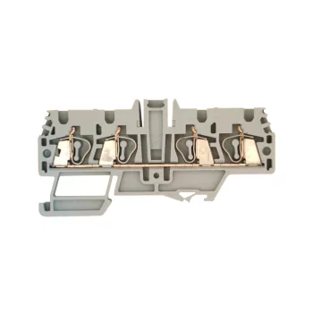 SCHRACK - 2xkétszeres kapocs, 2,5 mm2, szürke - IK800002-C