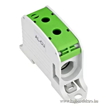  SCHRACK - Alu-réz vezetékösszekötő kapocs, zöld, 95mm² - IKA21430--