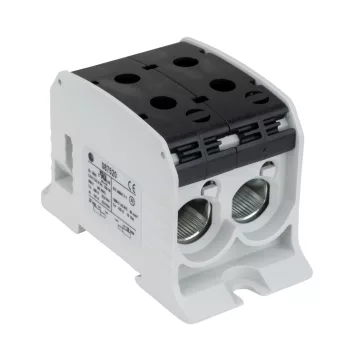  SCHRACK - Alu-réz vezetékösszekötő kapocs, dupla, fekete, 95mm² - IKA21456--