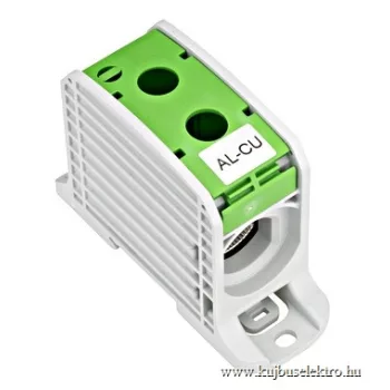   SCHRACK - Alu-réz vezetékösszekötő kapocs, zöld, 185mm² - IKA21530--