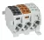 SCHRACK - Nagyáramú burkolt elágazókapocs, Al/Cu, 25mm² - 3p - IKA26183-A