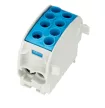 SCHRACK - Nagyáramú burkolt elágazókapocs, Al/Cu, 35mm², 1p. kék - IKA26220--