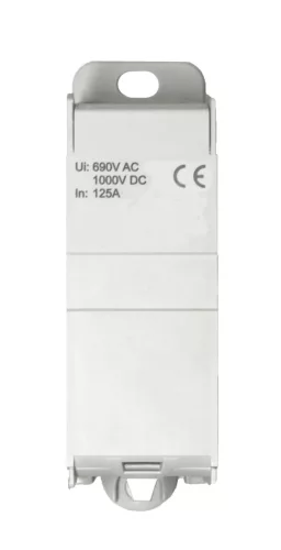 SCHRACK - Csatlakozó blokk, 1 pólus, 125A, 1x35mm², 6x16mm² betáplálás 1 x 35mm², leágazás 6 x 16mm² - IKB01135--