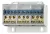 SCHRACK - Csatlakozó blokk, 4 pólus, 125A, 3x(1x25)mm²,3x(5x6+2x10)mm² N póluson: 1x25mm², 4x6mm², 6x10mm²; érvéghüvely nélkül: 3x(1x35)mm², 3x(5x6+2x16)mm², N póluson: 1x35mm², 4x10mm², 6x16mm² - IKB