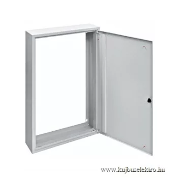   SCHRACK - Falon kívüli keret ajtóval 2A-18, mélység: 250mm, 1 nyílást. Acéllemez, RAL7035, 1 szivacsos bevezető felül - IL0062181F