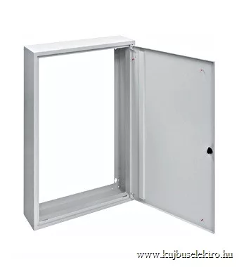SCHRACK - Falon kívüli keret ajtóval 2A-18, mélység: 250mm, 1 nyílást. Acéllemez, RAL7035, 1 szivacsos bevezető felül - IL0062181F