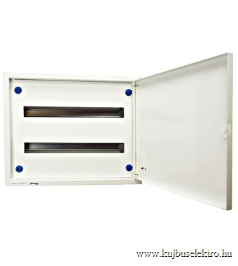 SCHRACK-ILC2U224 Modul160 süllyesztett szekrény 2x24KE, teli ajtóval