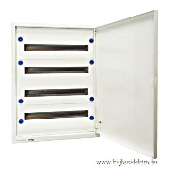   SCHRACK - Modul160 süllyesztett szekrény 4x24KE, teli ajtóval - ILC2U424--