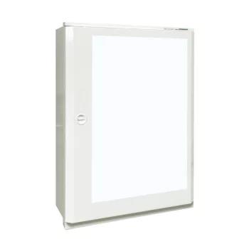   SCHRACK - Modul160 süllyesztett szekrény 4x24KE, üvegezett ajtóval - ILC2U424F-