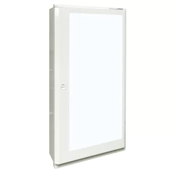   SCHRACK - Modul160 süllyesztett szekrény 6x24KE, üvegezett ajtóval - ILC2U624F-