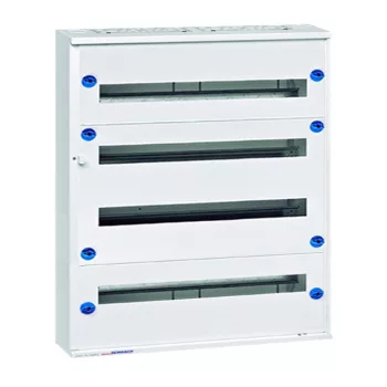   SCHRACK - Modul160 falon kívüli szekrény 4x33KE, ajtó nélkül, IP30 - ILC3A433--