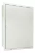 SCHRACK - Modul160 süllyesztett szekrény 4x33KE, teli ajtóval - ILC3U433--